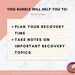 RECOVERY BUNDLE Includes 4 Files to Print or Download 12 - Etsy