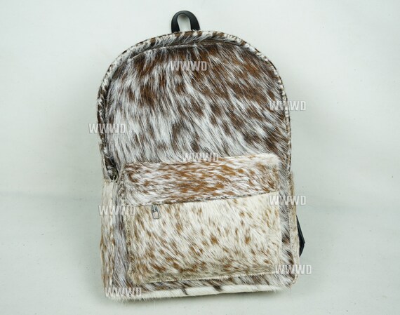Cowhide Leather Backpack | Unisex LEATHER Travel BACKPACK  display picture 1