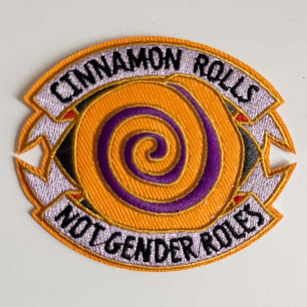 Patch cinnamonrolls not genderroles fancy Aufnäher