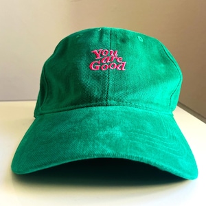 You Are Good Embroidered Baseball Cap – Vintage-Inspired Statement Hat with Adjustable Fit for Casual Wear