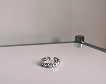 Happyface Ring Smiley Edelstahl