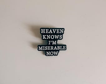 The Smiths pin brooch bag accessory