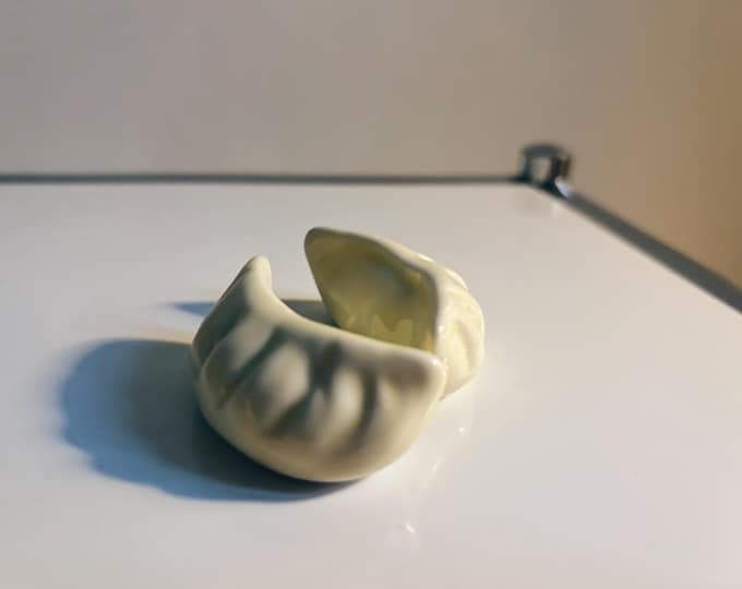 Fancy Dumpling Chopstick Holders Twin Set – Cute Ceramic Dumpling Rests for Chopsticks, Perfect for Dining & Gifts