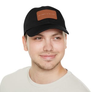 Grappige Git Commit pet, leren patch pet voor software engineers, Git Push pet voor techneuten, minimalistisch cadeau voor ontwikkelaars, baseballpet voor programmeurs afbeelding 11