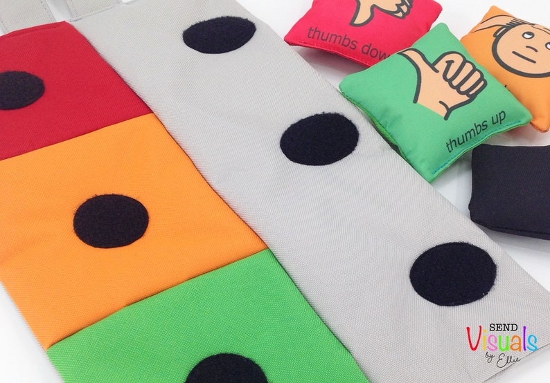 Traffic Light Visual Behaviour Management Chart. Sensory Learning for SEND, Non Verbal, Autism