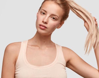 18" Heat-Resistant Ponytail Extension: Changeable Clip, Natural Look