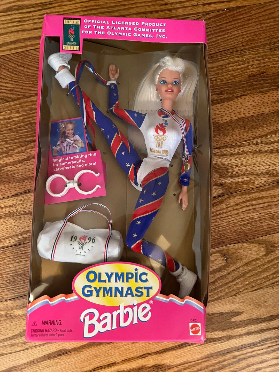 Olympic Barbie Doll: 1996 Gymnast Barbie Never Removed From - Etsy