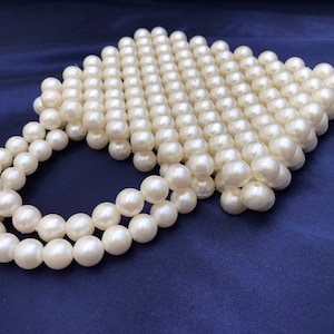Perlentasche, Perlenhochzeitstasche, Faux Perlentasche, Beige Perlentasche, Brauttasche, Tasche für Frau, handgemachte Tasche, Perlentasche