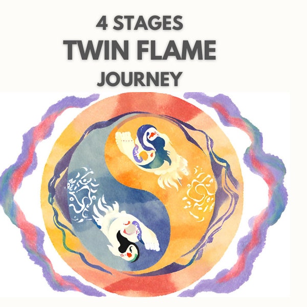 Navigating the Twin Flame Journey: Healing through the Four Transformative Stages of Divine Connection