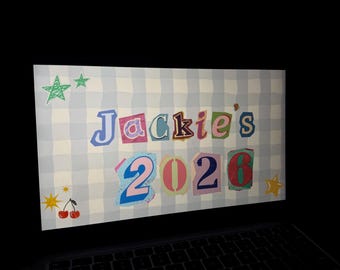2026 Custom Canva Calendar Template - Customize on Canva, Digital Download