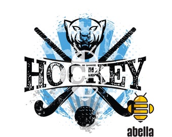 Argentina Hockey Digital Illustration