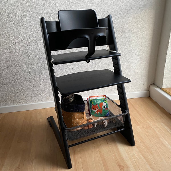 Trofast adapter Tripp Trapp, de adapter voor jouw STOKKE kinderstoel voor een uitschuifbare mand die er niet uit kan vallen!