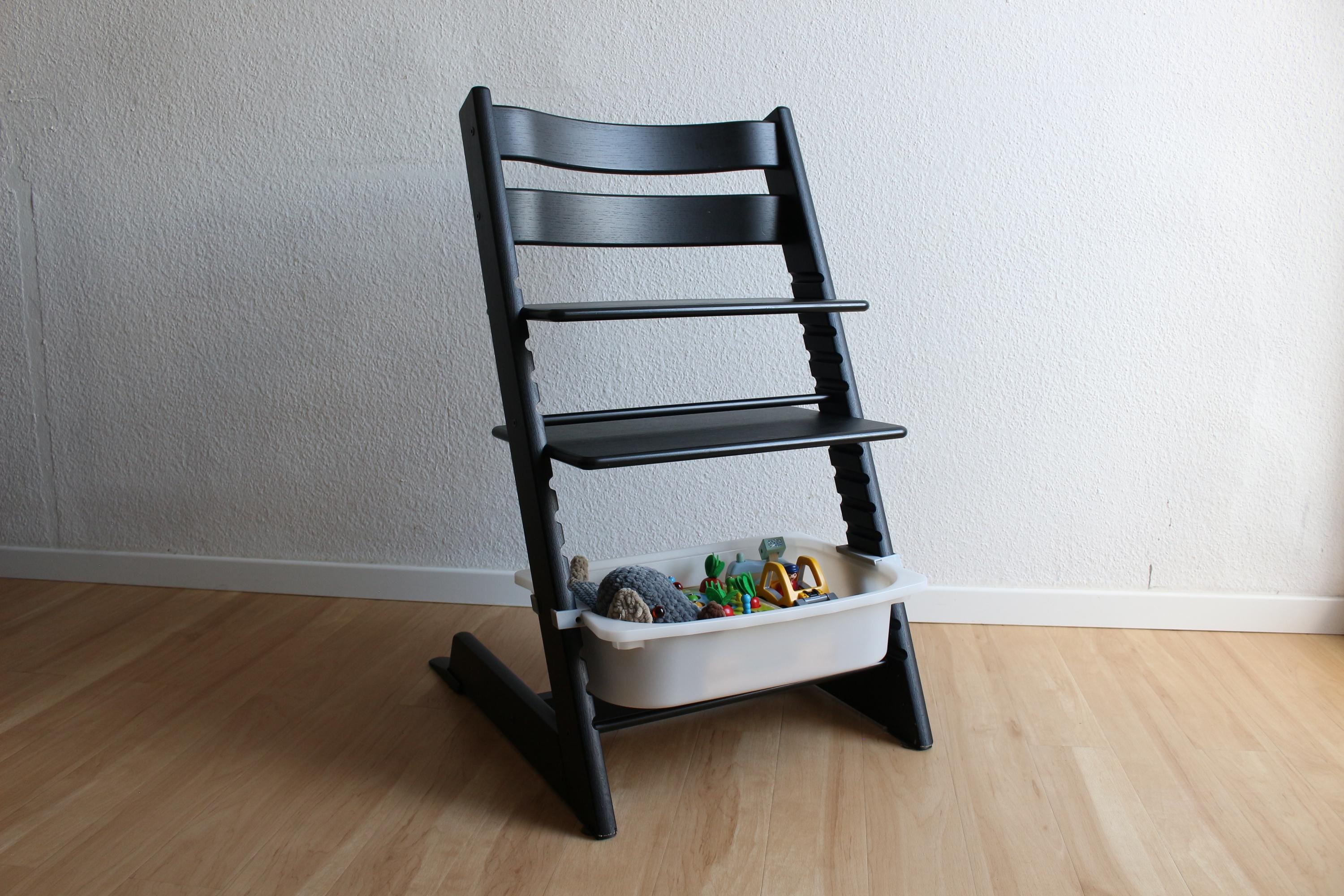 Trofast Adapter Stokke - The practical accessory for your Stokke Tripp Trapp chair (adapter for plastic basket and chair)