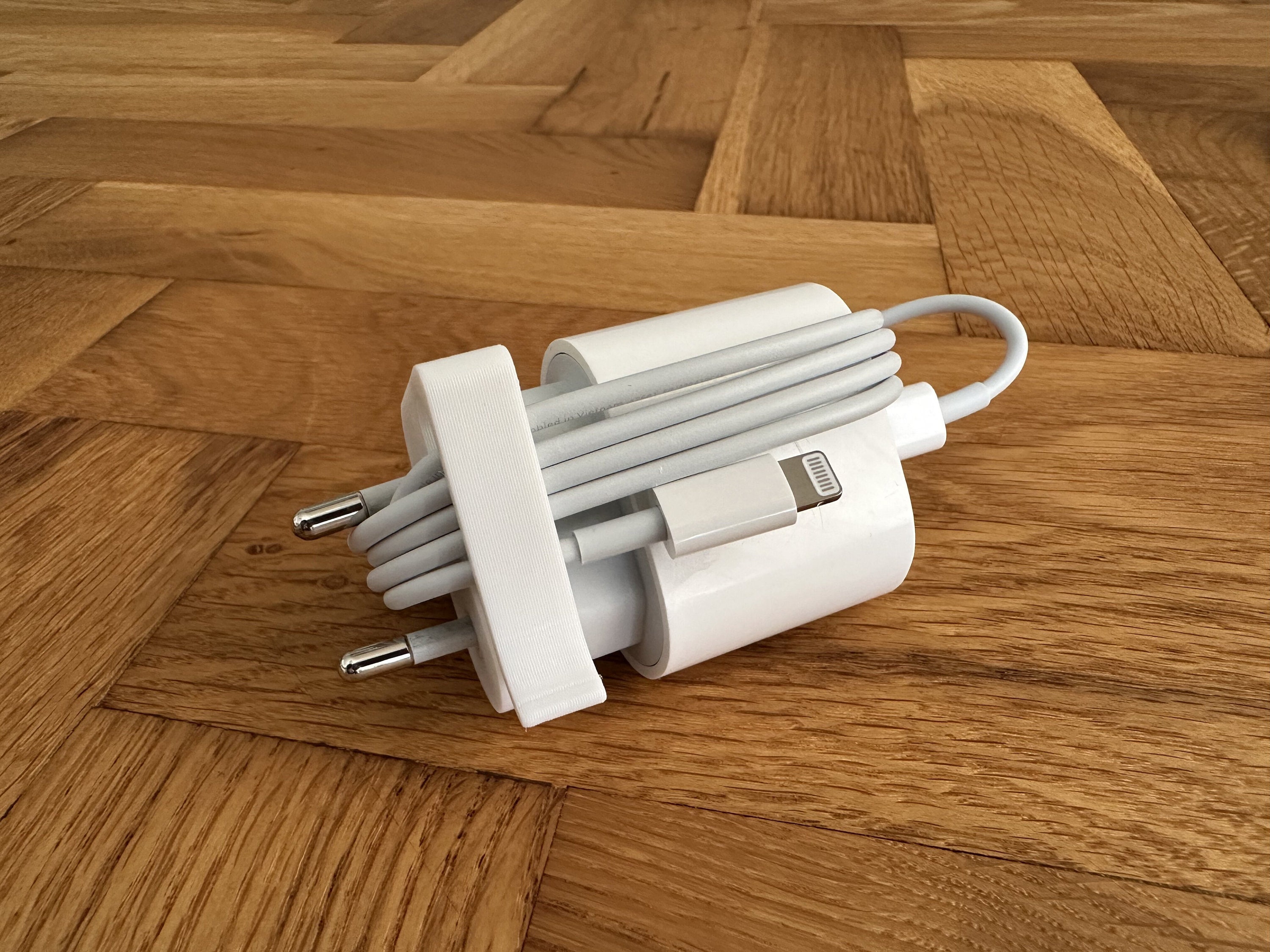 Compact cable organizer for on the go and at home - cable organization system