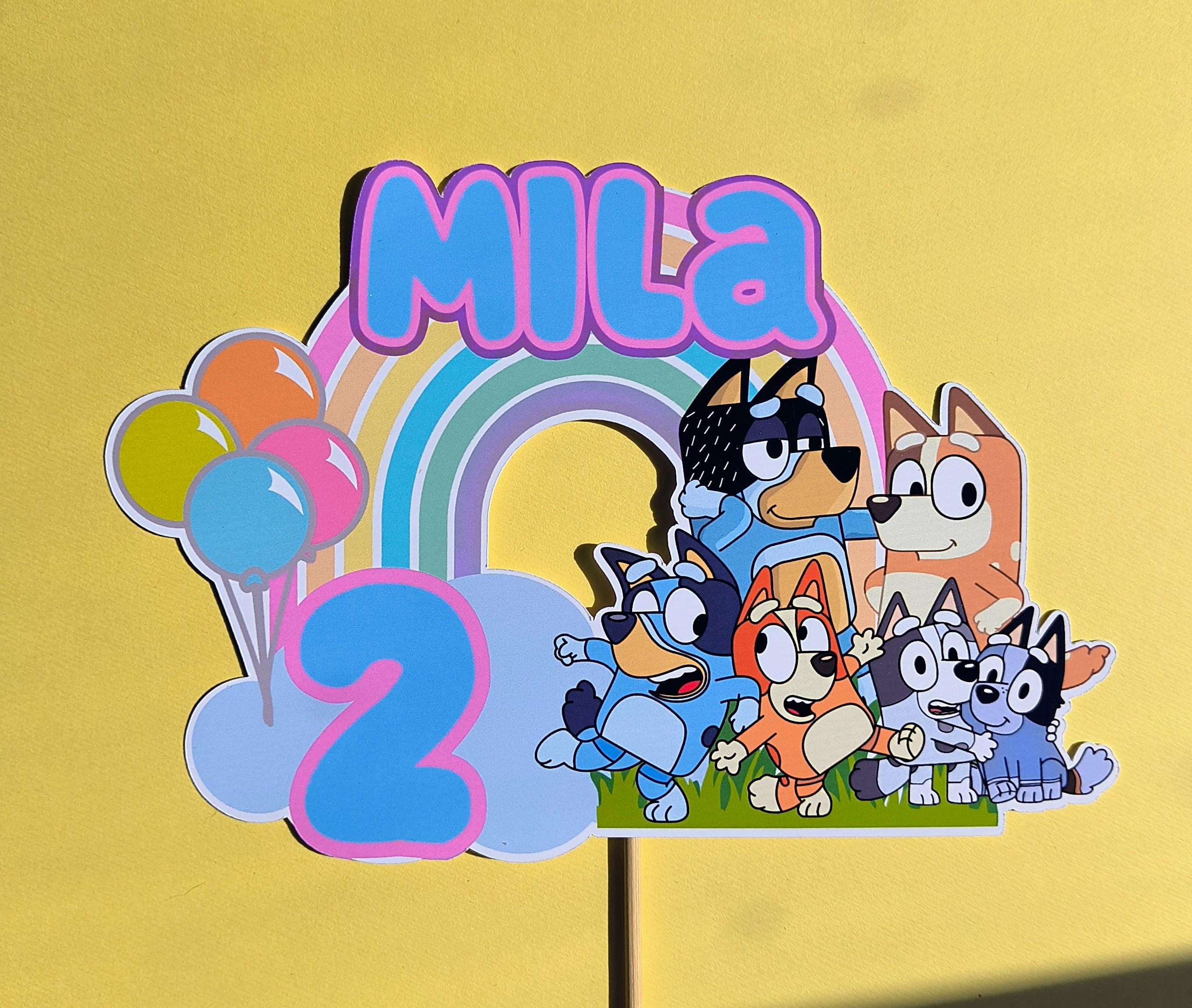 Personalized Character Cake topper