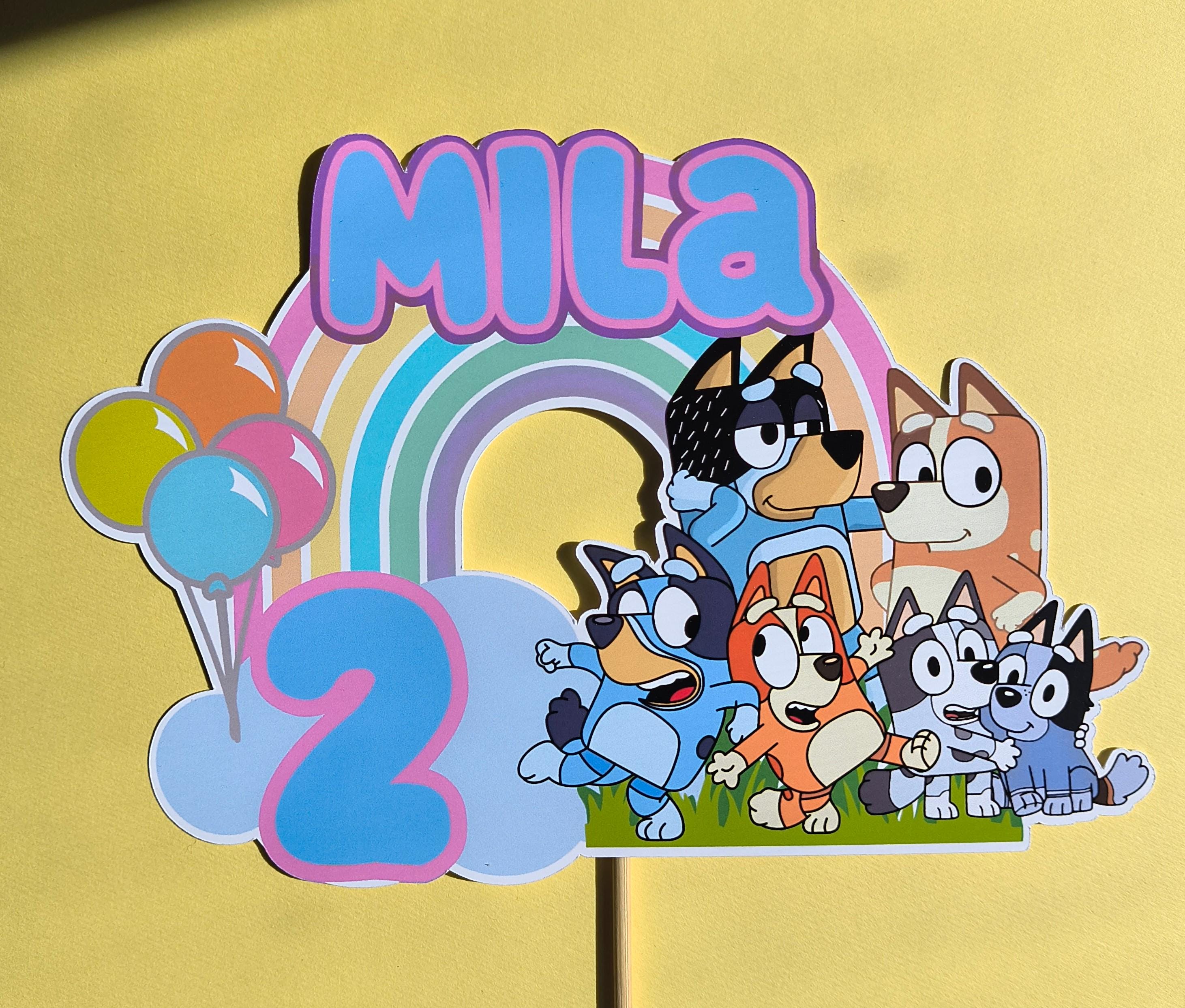 Personalized Character Cake topper