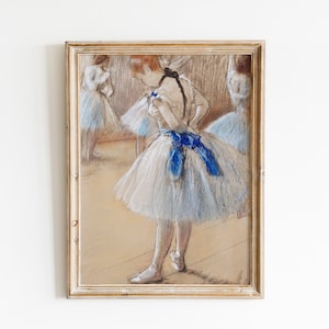 Dancer - Edgar Degas - Vintage Painting - Wall art - Famous painting - Home Decor - Printable art