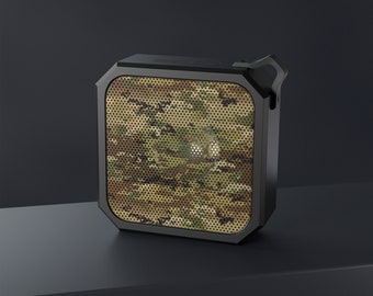 Camouflage Bluetooth Speaker, Outdoor Portable Water Resistant Speaker