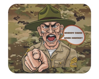 Camouflage-Mauspad | Lustiges Armee-Militär-Camouflage-Mauspad | Geschenke für Veteranen