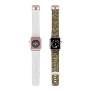 Camouflage Apple Watch Band, Unisex iWatch Band, Apple Watch Series 1, 2, 3, 4, 5, 6, 7, 8, 9 SE and Ultra, 38-40 mm, 42-44 mm