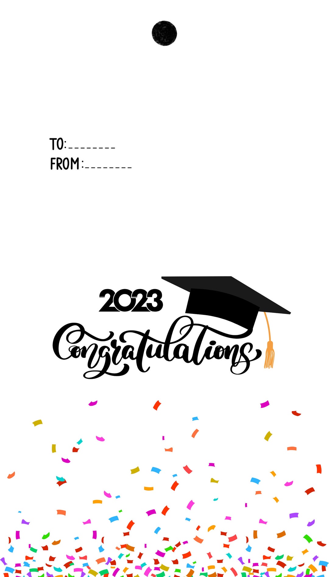 2023 Graduation Tags, Graduation Tags, Printable Graduation Tags, Set