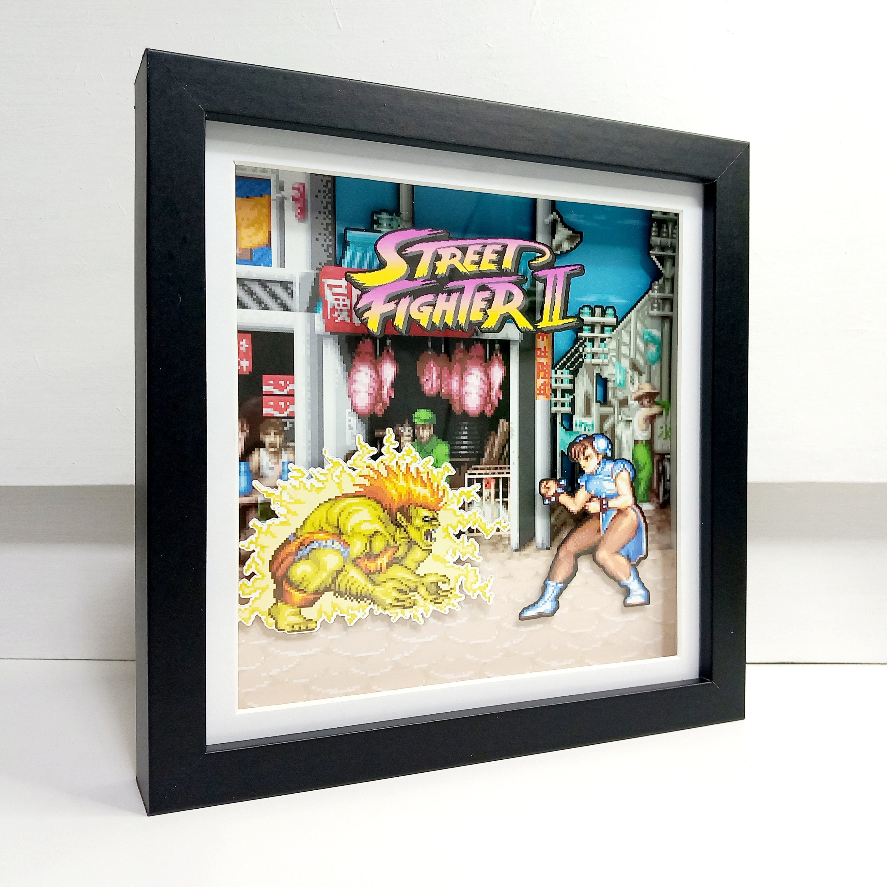 Super Street Fighter II - Vega | Art Board Print