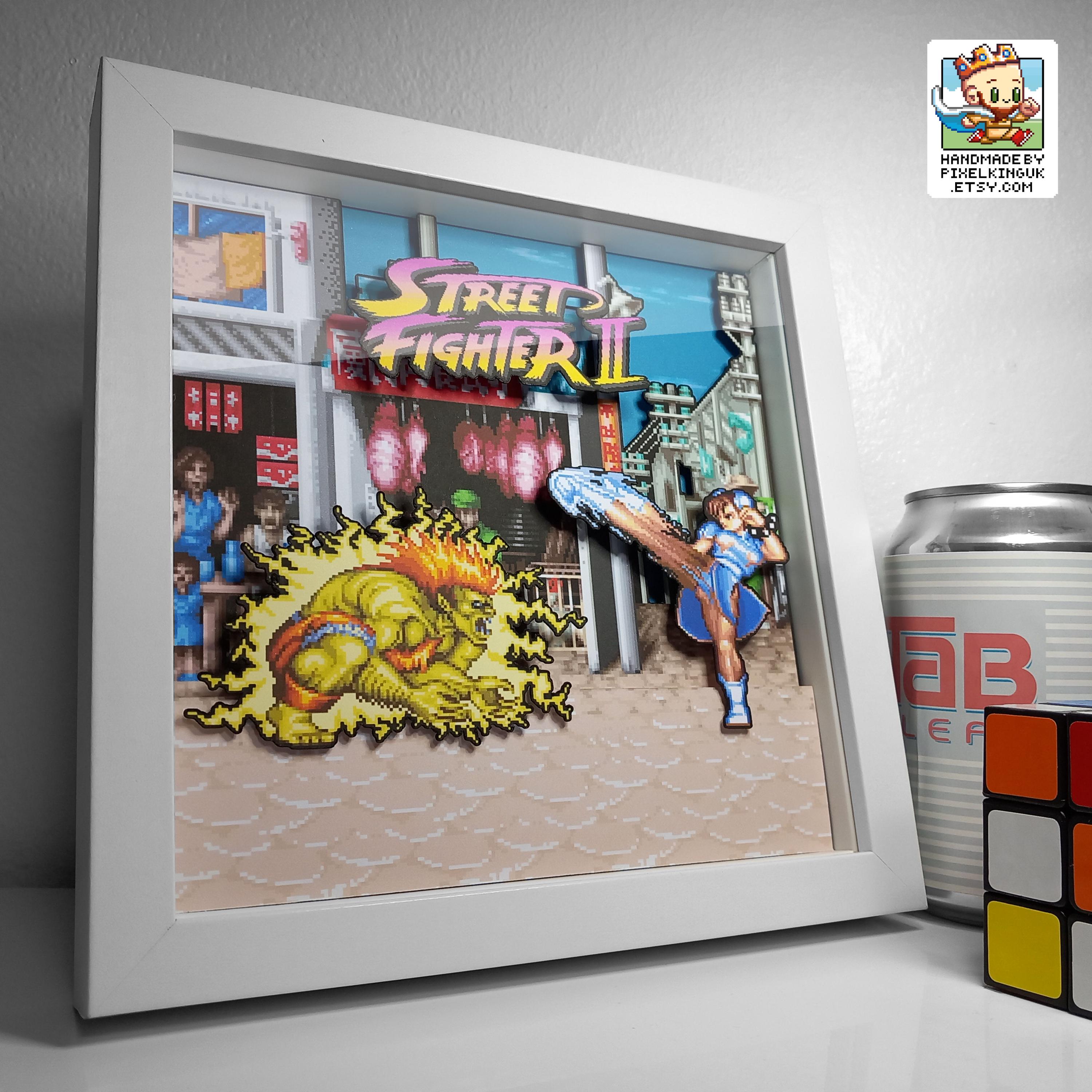 Pixel Frames - Street Fighter Alpha 2 - 23x23 cm