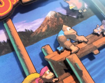 Donkey Kong Country 3: Dixie Kong's Double Trouble Pixel Art