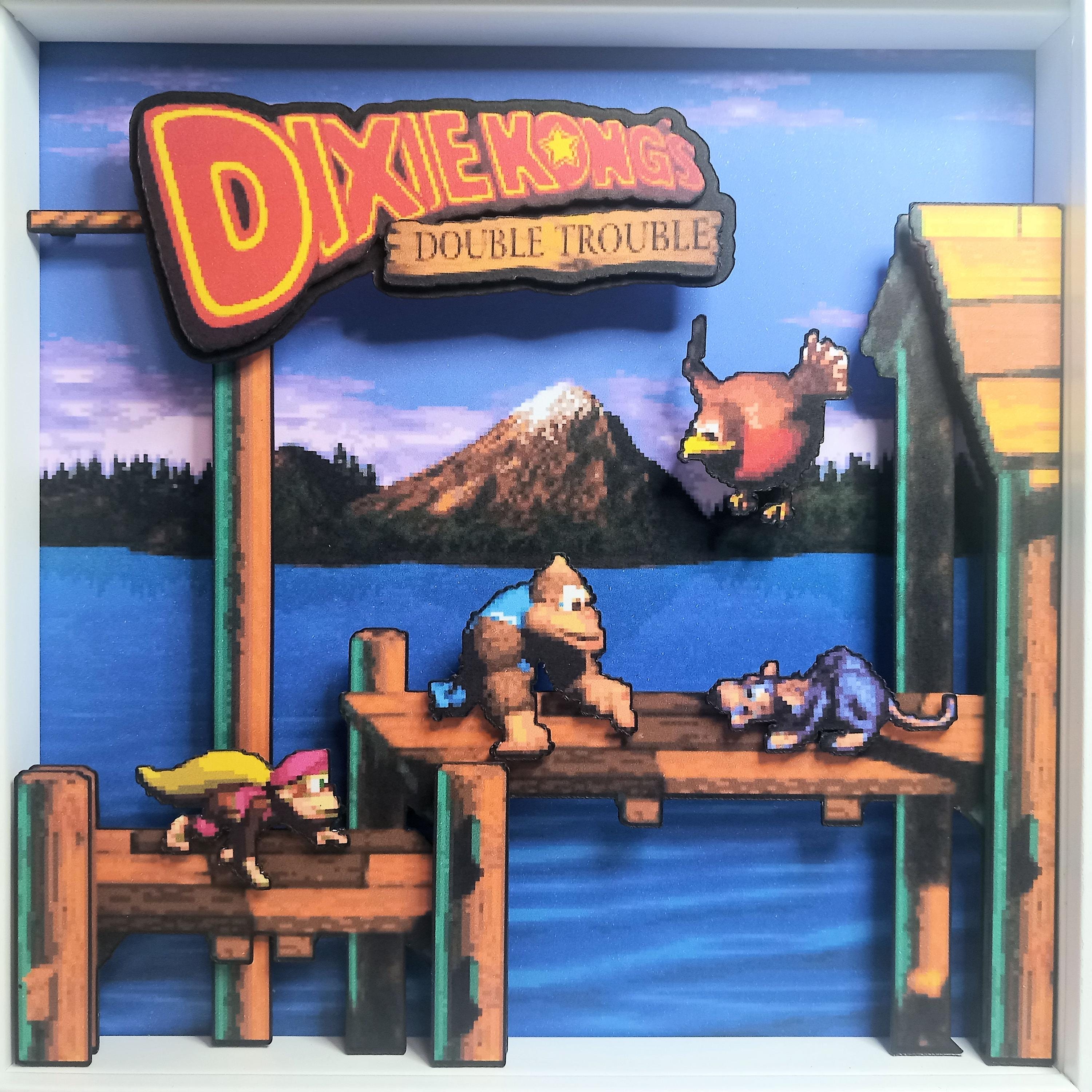 Donkey Kong Country 3: Dixie Kong's Double Trouble Pixel Art