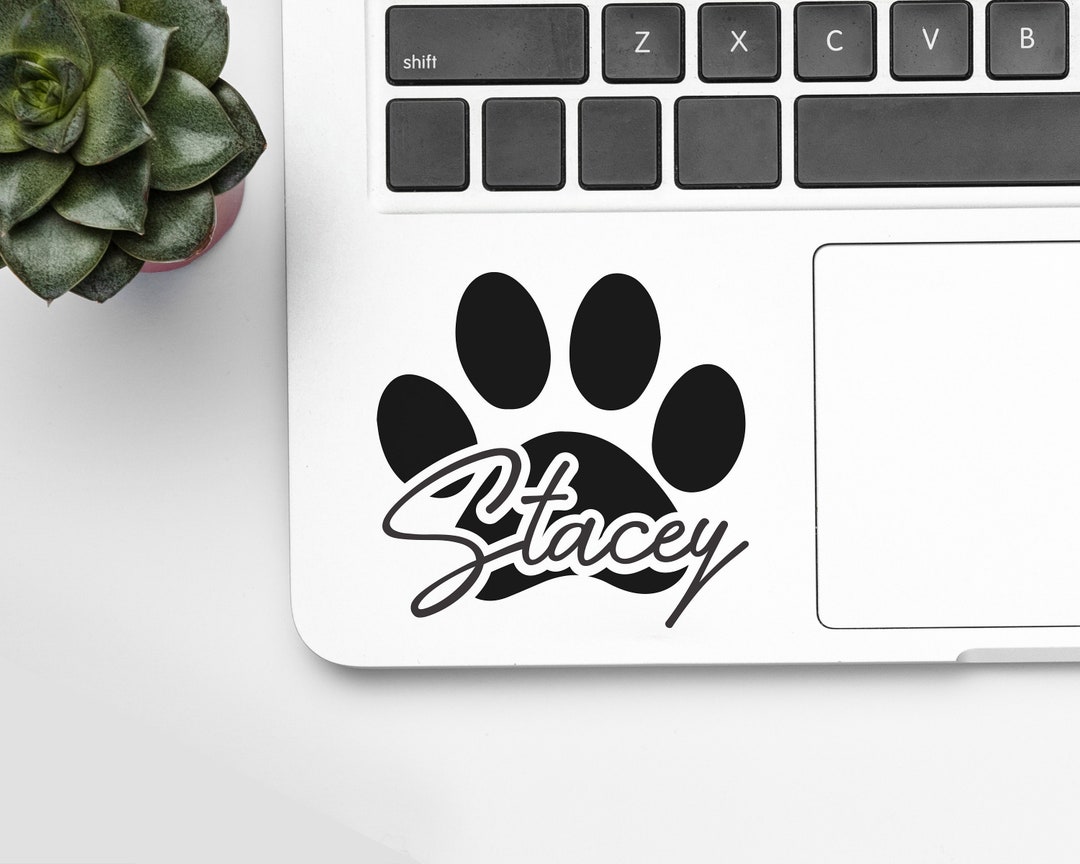 Custom Cat Paw Decal Vinyl Sticker Vinyl Decal Car Window Etsy