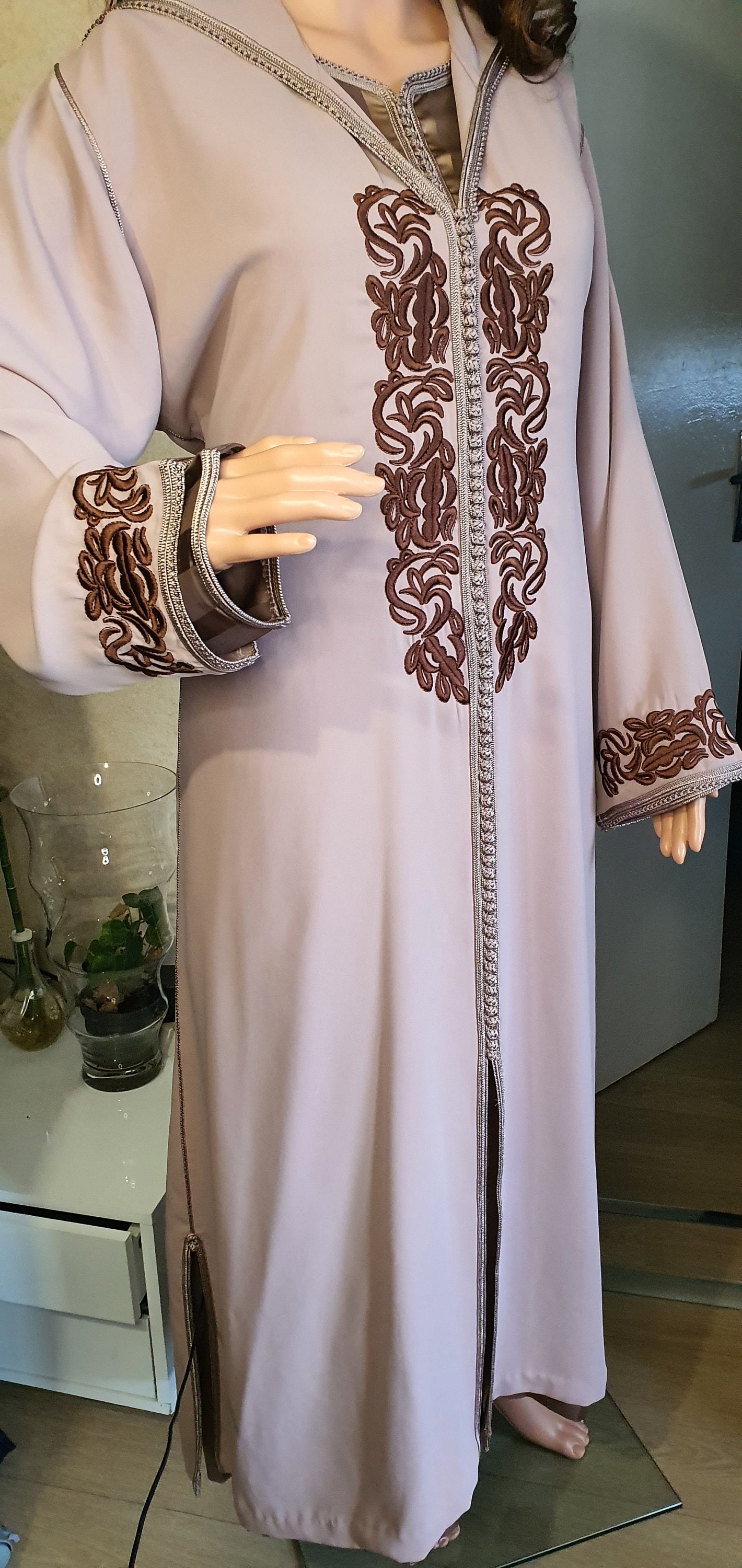 Moroccan Djellaba 2 Pieces Outfit for Ramadan Jellada by Elid Etsy