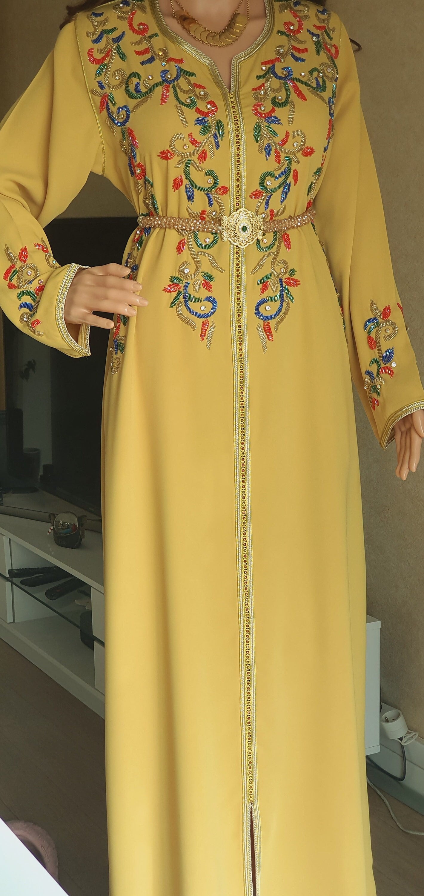 Caftan broderie 2019 new arrivals