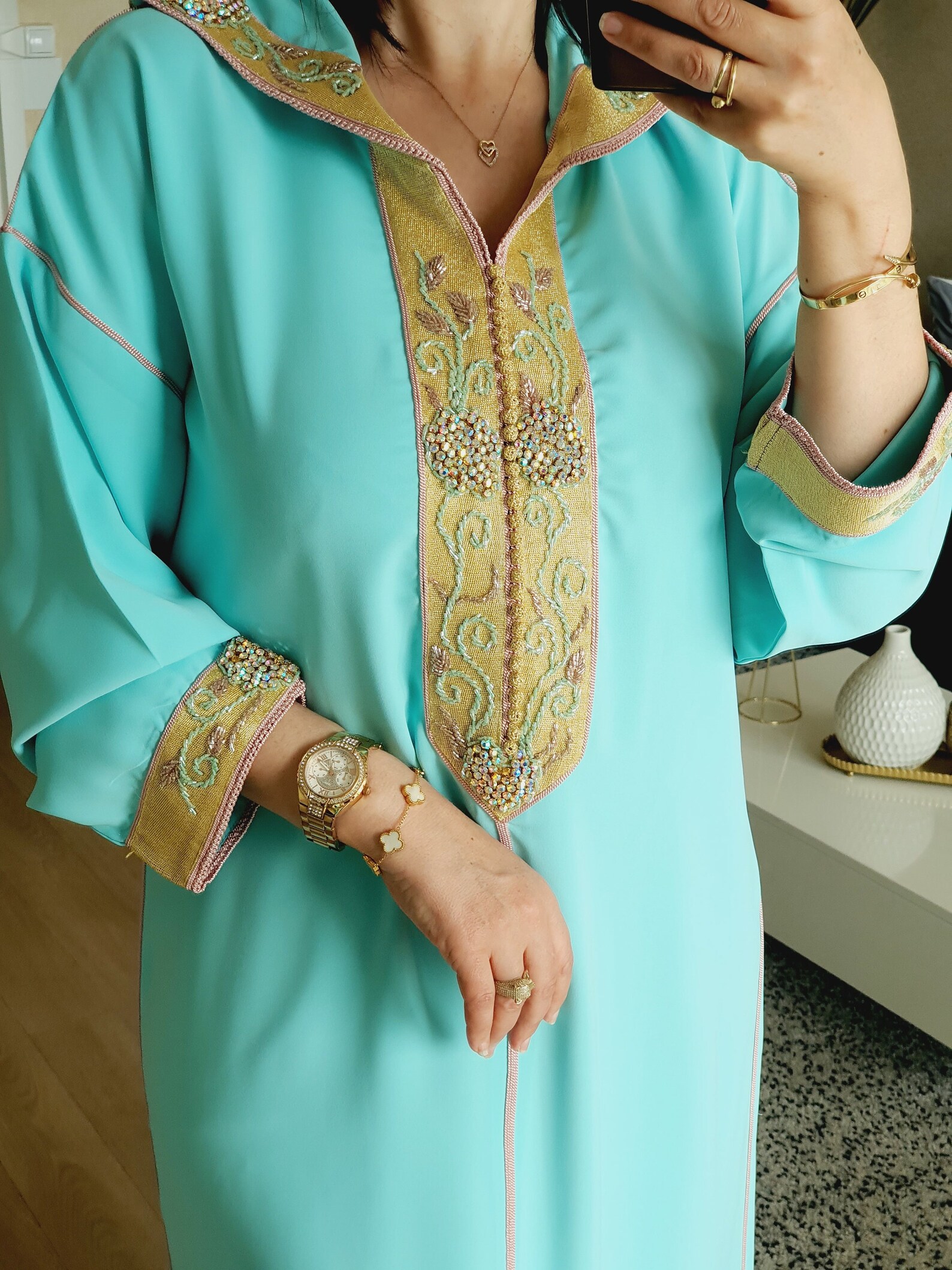 Moroccan Jelaba/moroccan Djellaba/ Abaya/ Traditional Woman/ Ramadan