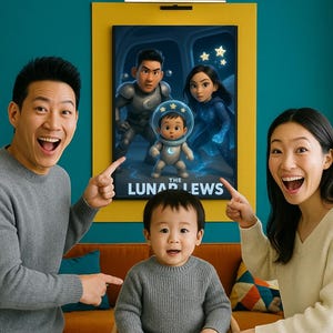 Personalized Comic Superhero Family Portrait – Unique Comic Book Superhero Family Wall Art Gift Idea - Digital Image Download