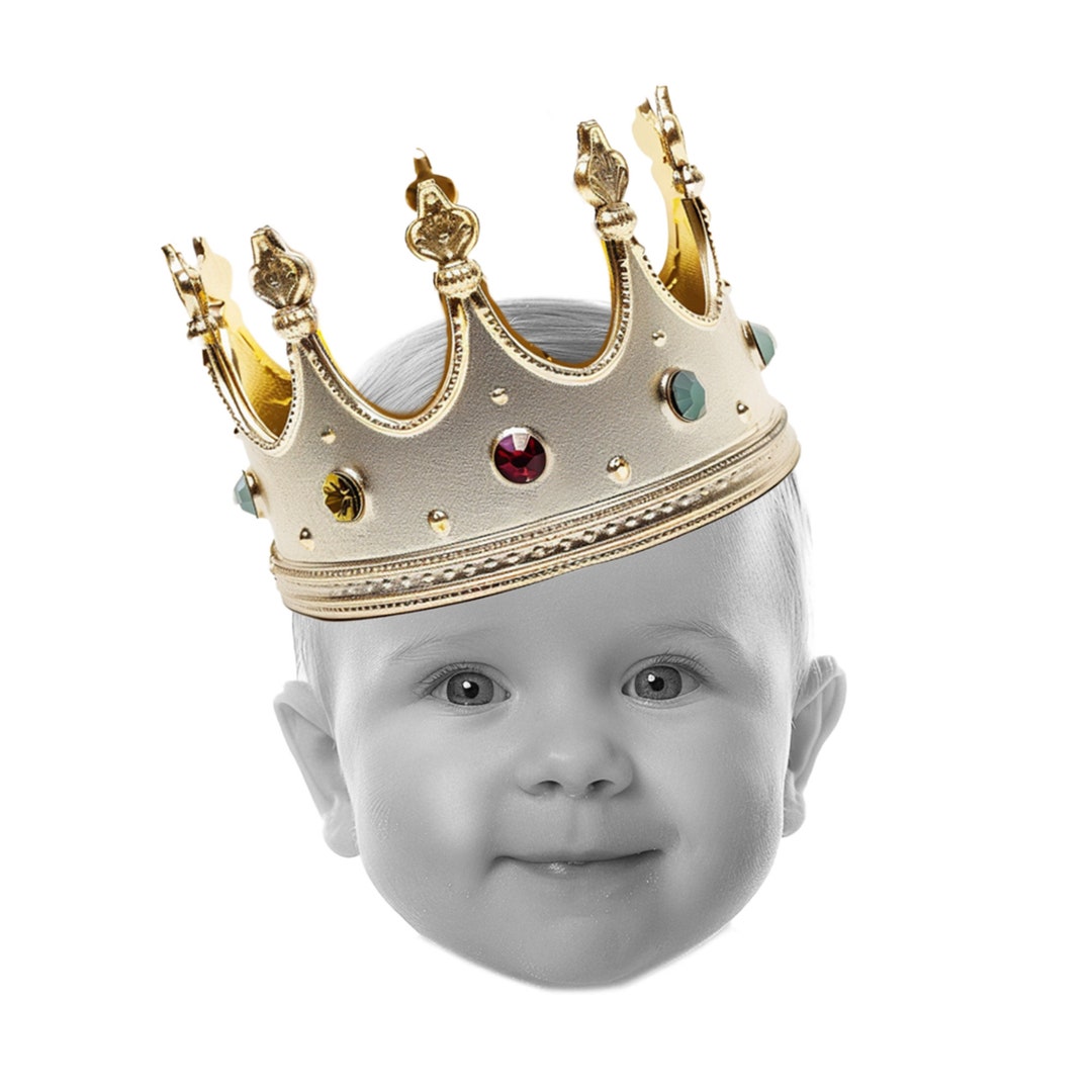 Notorious First Birthday Photo: Custom Crown Image (digital File - Etsy
