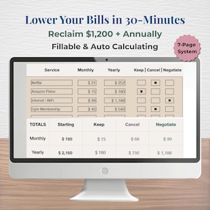 Digital Subscription Tracker and Bill Audit System with Automated Savings Tool