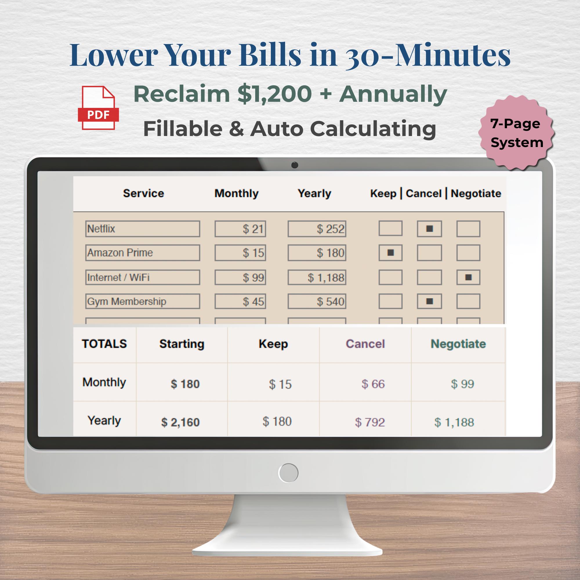 Digital Subscription Tracker and Bill Audit System With Automated ...