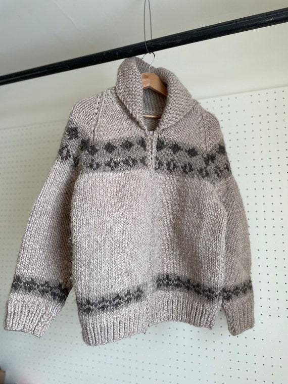 Cozy Vintage Wool Sweater, Chunky Knit Sweater, 10