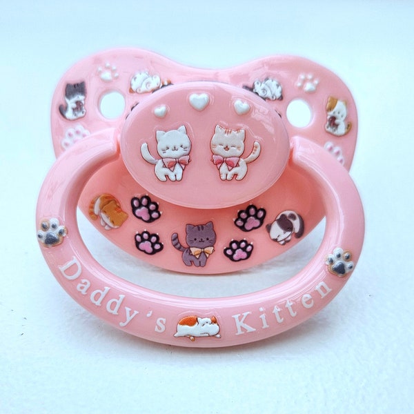 Pink Daddy's Kitten Paci