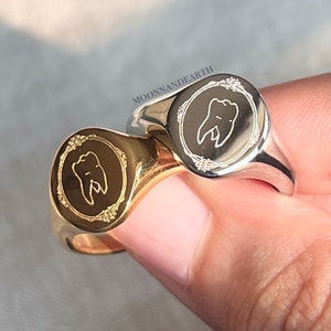 Tooth Signet Ring image 1