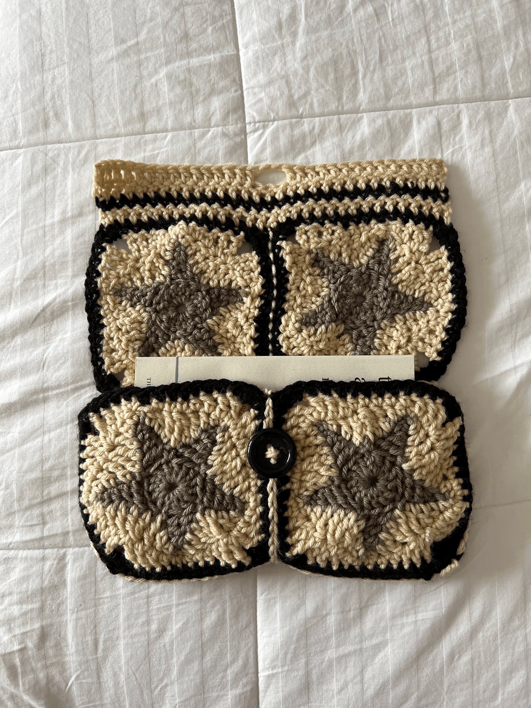 Folklore Book Cover Crochet Pattern PDF Etsy