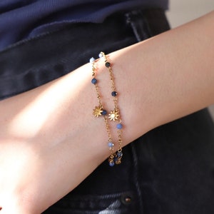 Sapphire Stone "Become The Sun" Bracelet