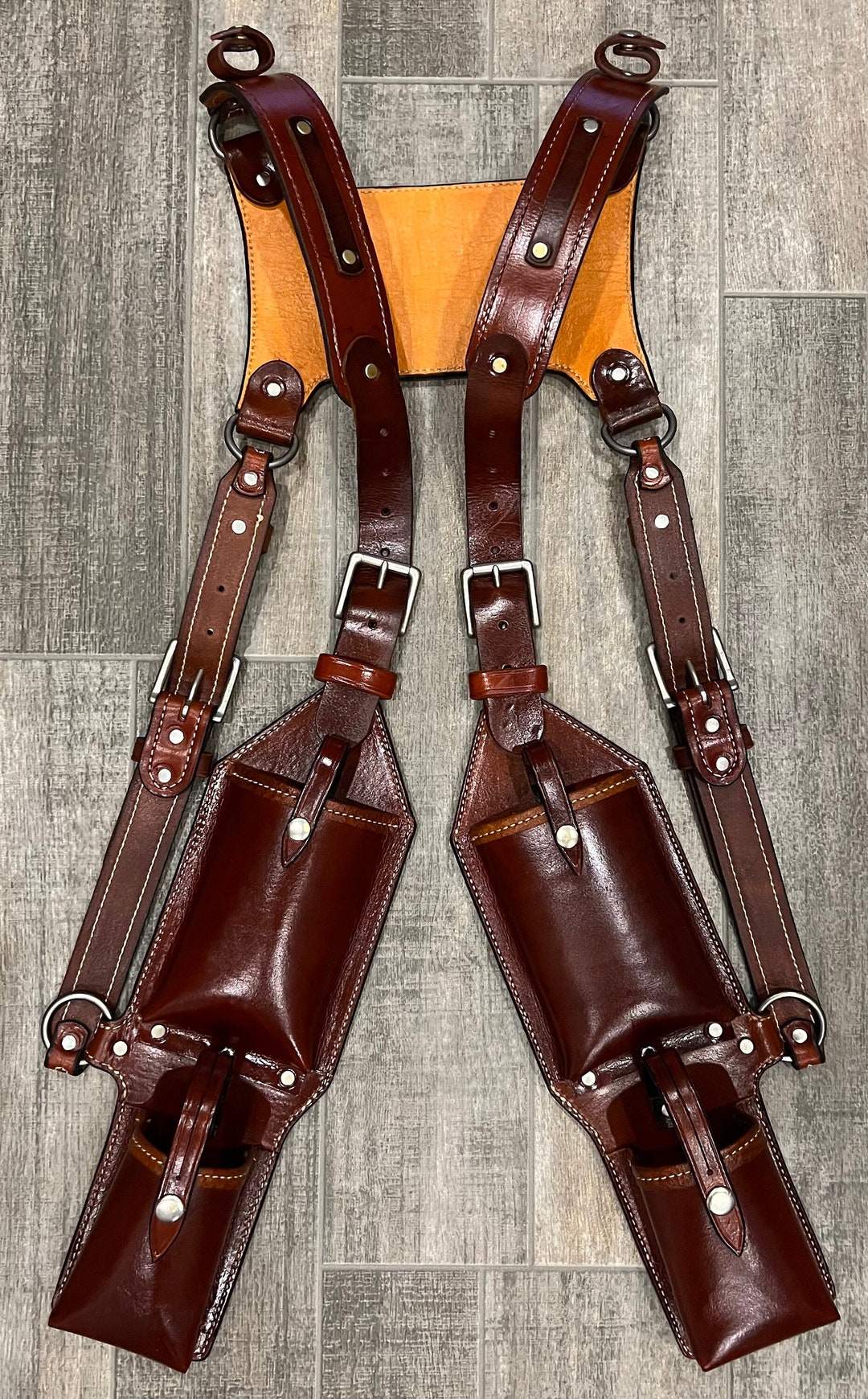Custom Leather Radio Holster / Leather Radio Harness Etsy Custom Leather Radio Holster / Leather Radio Harness Etsy