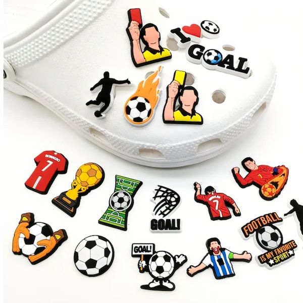 Croc Charms Soccer Etsy UK