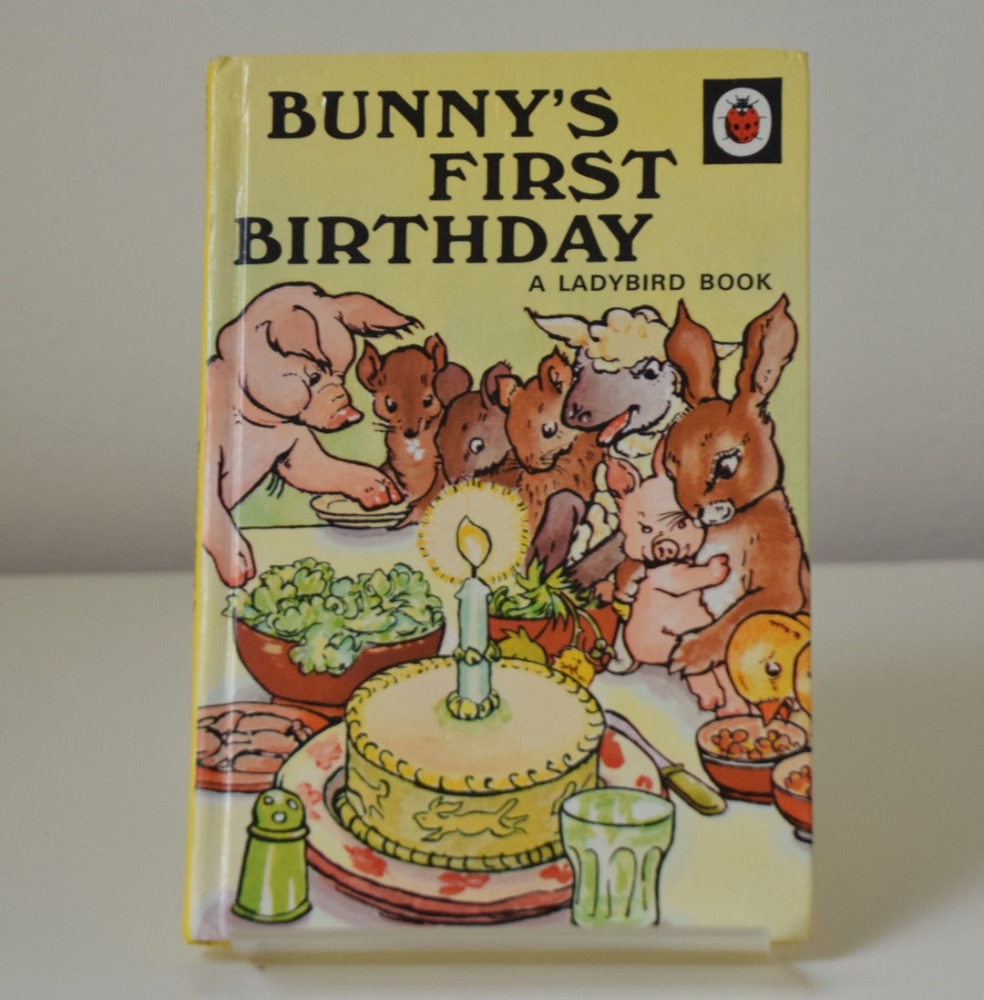 Vintage Ladybird Children's Book, Bunny's First Birthday, 1950 - Etsy UK