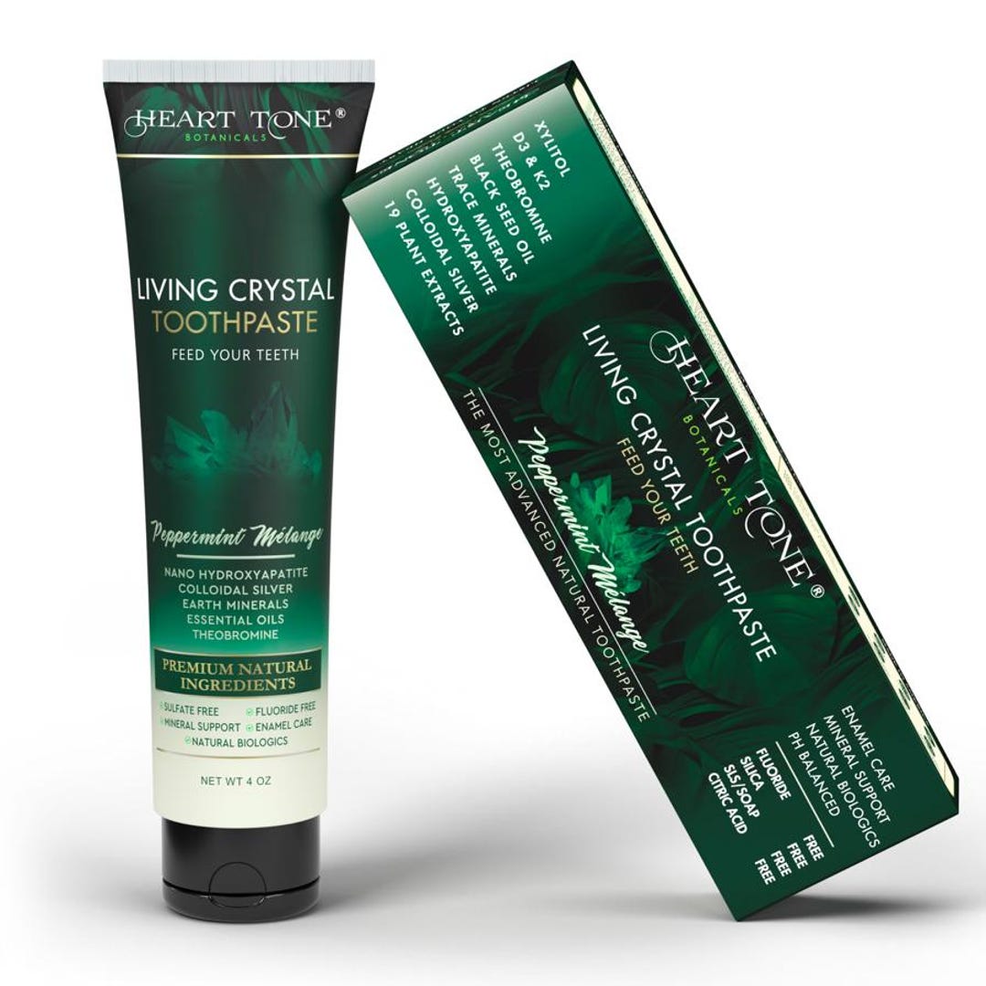 Natural Toothpaste Fluoride Free | Hydroxyapatite Theobromine Colloidal ...