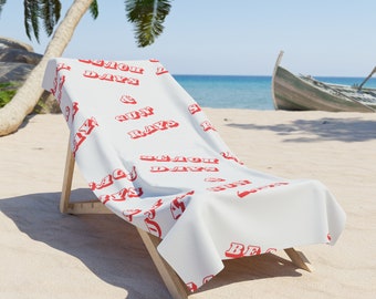 Beach Days & Sun Rays Beach Towel