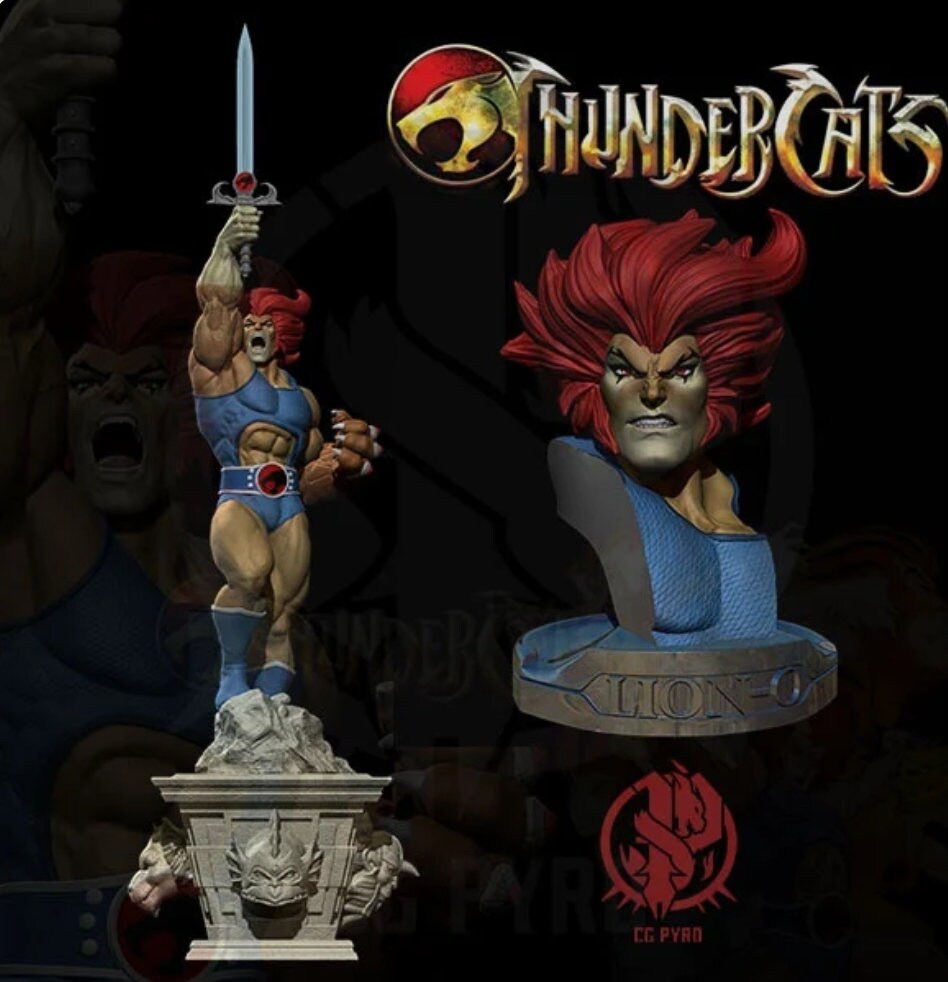 cheetara from thundercats fanart by cg pyro collection 3D Print