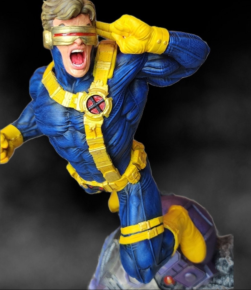 Cyclops, Statue, 3d Print, Resin Printed, X-men - Etsy Cyclops, Statue, 3d Print, Resin Printed, X-men - Etsy
