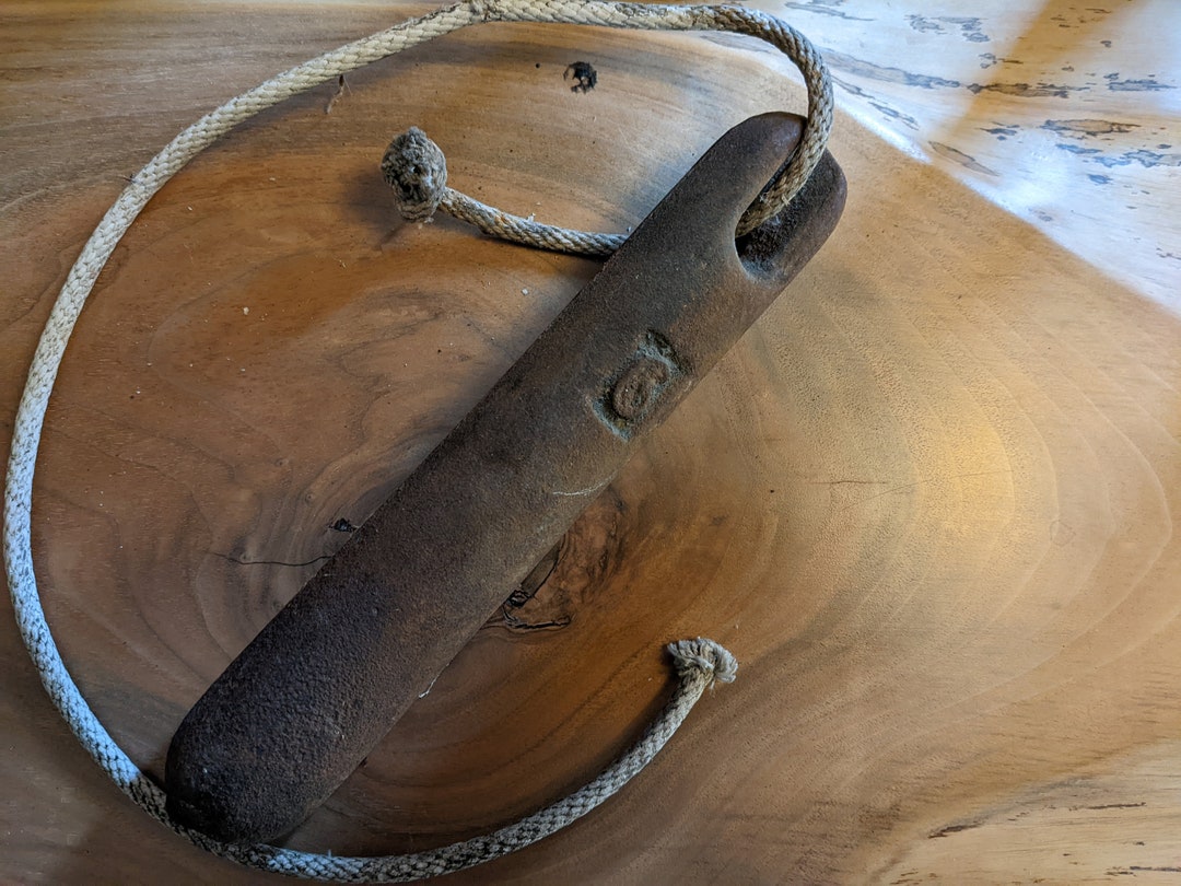 Antique Number 6 Cast Iron Window Sash Counterweights Etsy